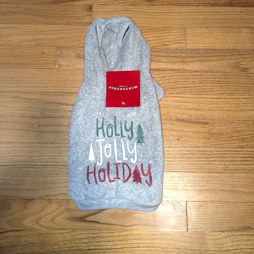 SMALL Wondershop Holly Jolly Holiday Christmas Pet Pajamas Cat PJs Dog Pajamas
